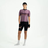 Jersey Ciclismo M/C Safetti Lombardía 2.0 Mujer Vino